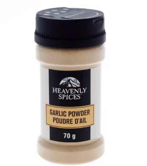 Heavenly Spices Garlic Powder Recalled Nationwide Due to Bacterial Contamination Concerns